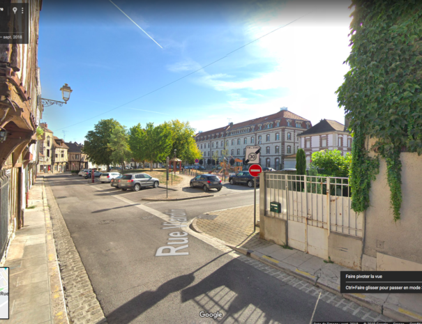Vue depuis l'appartement - Le Petit bouchon de Troyes